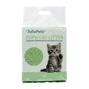 Żwirek tofu Zielona Herbata 6L dla kota | JuliaPets