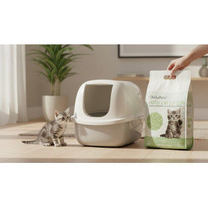 Żwirek tofu Zielona Herbata 6L dla kota | JuliaPets