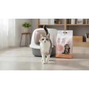 Żwirek tofu Brzoskwinia 6L dla kota | JuliaPets